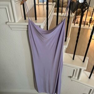 Leaving closet 5/26/25 Sincerely Jules Purple Midi Slip Dress